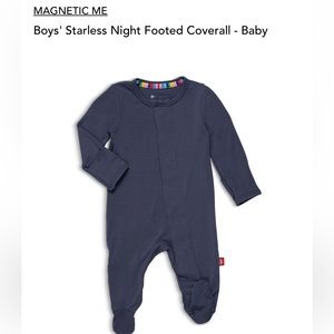 Magnetic Me 
Boys' Starless Night Footed Coverall -
6-9 months